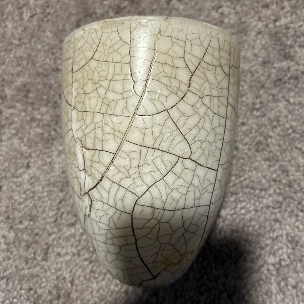 Vance Kitira Elephant Tusk Goblet Candle Lime Peel